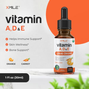 Organic Vitamin A, D & E Liquid Drops