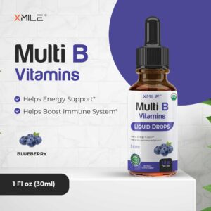 Organic Multi B Vitamins Liquid Drops