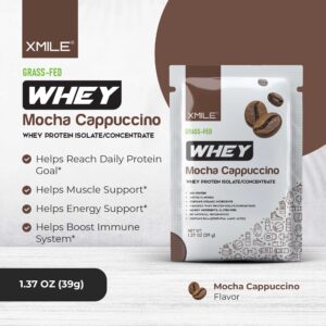 Whey Based Protein Powder – Single Serve Packet – Mocha Cappuccino